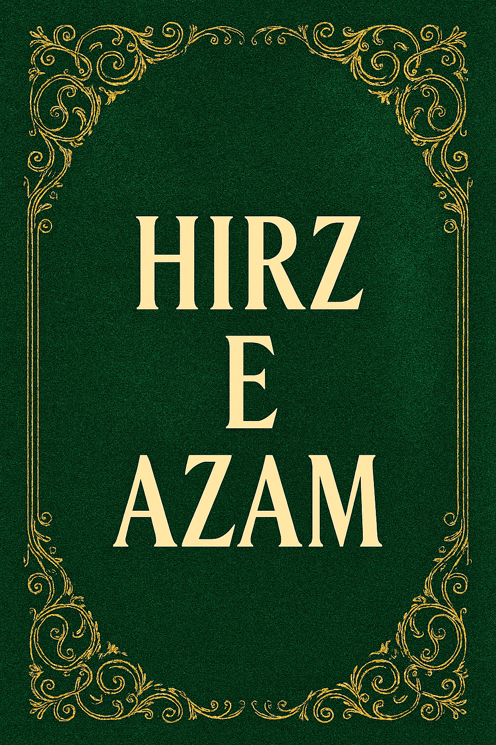 Hirz e Azam Large Size